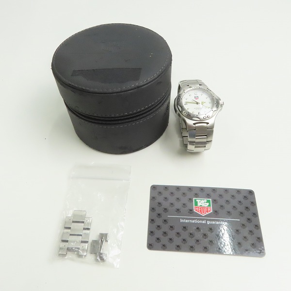 実際に弊社で買取させて頂いたTAG HEUER/タグホイヤー キリウム プロフェッショナル WL1110【動作未確認】の画像 9枚目