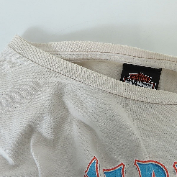 実際に弊社で買取させて頂いたHARLEY DAVIDSON/ハーレーダビッドソン ガールプリント ビッグTシャツ/3XLの画像 3枚目