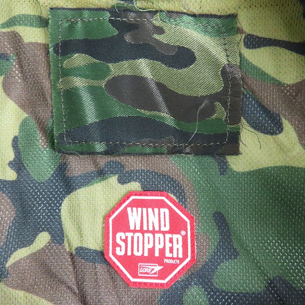 実際に弊社で買取させて頂いたmastermind JAPAN/マスターマインドジャパン カモフラ wind stopper ミリタリーベスト MW-VE05-60/Mの画像 3枚目
