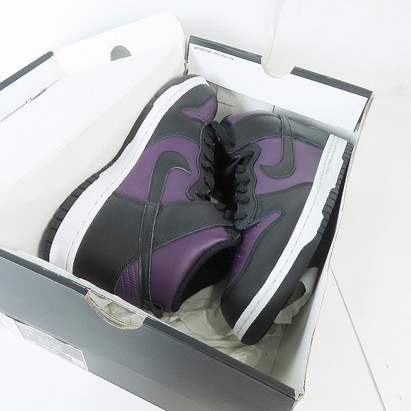実際に弊社で買取させて頂いたNIKE×FRAGMENT DESIGN/ナイキ×フラグメントデザイン DUNK HI/F ダンクハイ 北京 DJ0382-600/28.5の画像 8枚目