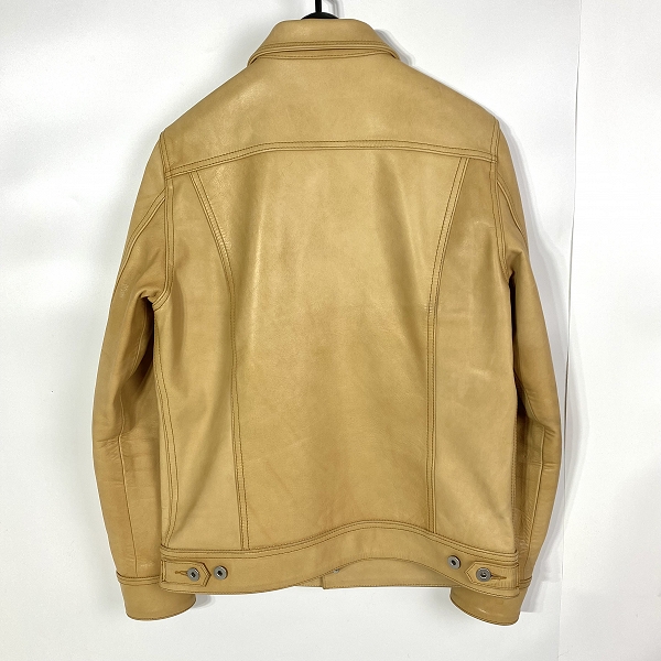 実際に弊社で買取させて頂いたNO ID./ノーアイディー カウレザーフルタンニンヌメＧジャン 845203-975L /2の画像 1枚目