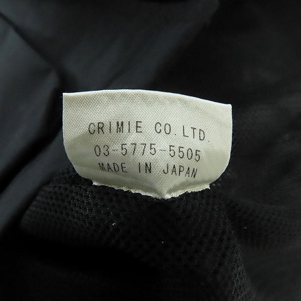 実際に弊社で買取させて頂いた【難有り品】THE CRIMIE/ザ クライミー ナイロンジャケット/マウンテンパーカー /Mの画像 4枚目