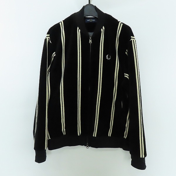 FRED PERRY/フレッドペリー ストライプ ジップアップ ジャケット