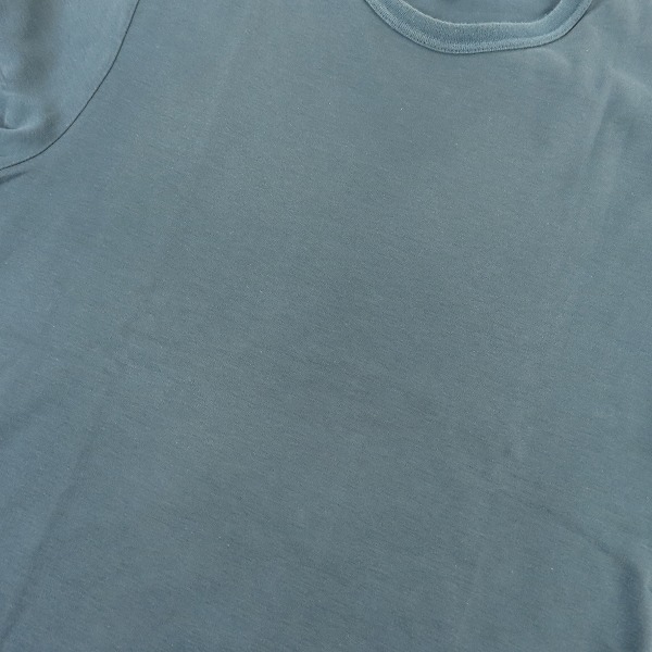 実際に弊社で買取させて頂いたMARC JACOBS/マークジェイコブス 丸首 無地半袖Tシャツ グレー Sの画像 7枚目