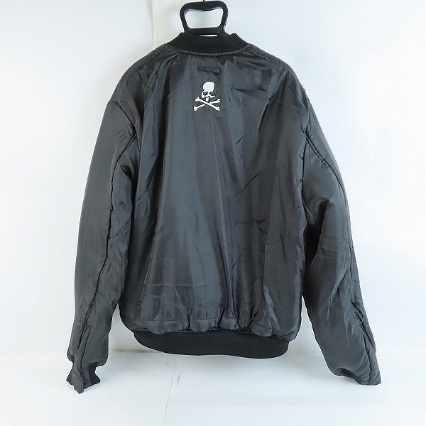 実際に弊社で買取させて頂いた【未使用】mastermind/マスターマインド フォステックス 22AW M.C.D. BOMBER JKT/リバーシブルボンバーブルゾン XL の画像 3枚目