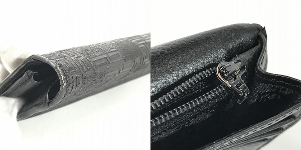 実際に弊社で買取させて頂いたDUNHILL/ダンヒル 二つ折り 長財布/長札入れの画像 8枚目