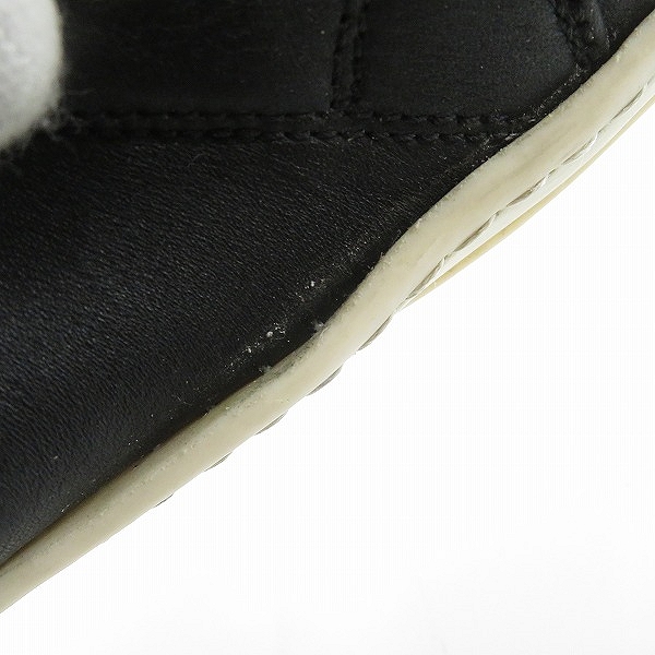 実際に弊社で買取させて頂いたRick Owens/リックオウエンス RAMONES ラモーンズ サイドジップ レザー スニーカー/42.5の画像 7枚目