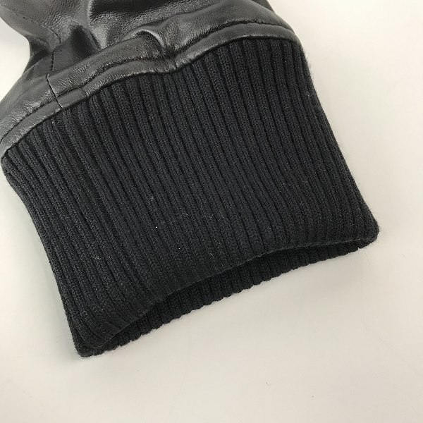 実際に弊社で買取させて頂いたPS Paul Smith/ポールスミス ラム レザー ライダースジャケット/PF-MN-86516/Lの画像 6枚目