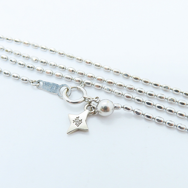 実際に弊社で買取させて頂いたBloody Mary/ブラッディマリー K18WG/ホワイトゴールド チェーンネックレス 