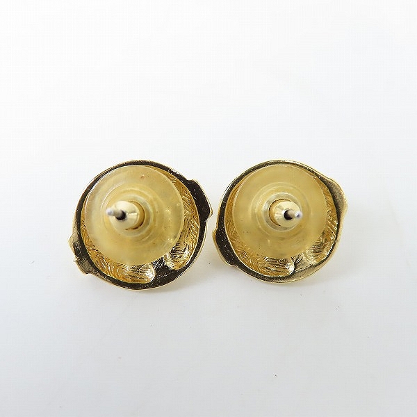 実際に弊社で買取させて頂いたGIVENCHY/ジバンシィ Simulated Pearl Gロゴ×フェイクパール ピアスの画像 2枚目