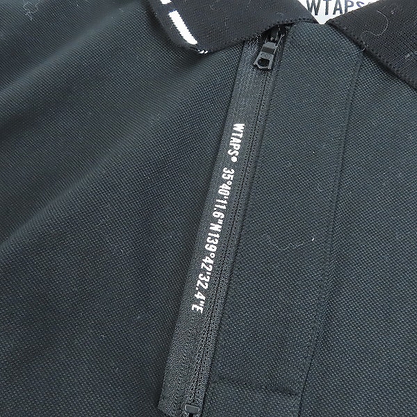 実際に弊社で買取させて頂いたWTAPS/ダブルタップス 22SS MC SS COPO.COOLMAX 221ATDT-CSM13 ポロシャツ 3の画像 6枚目