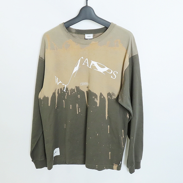 実際に弊社で買取させて頂いたWTAPS/ダブルタップス 19SS DESIGN LS XeroX/TEE.COPO/ロンT 191ATDT-CSM01S/01
