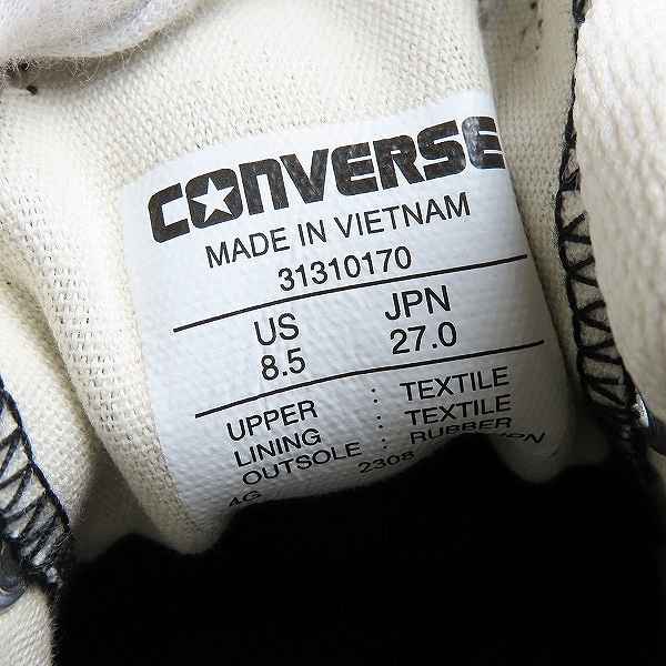 実際に弊社で買取させて頂いたCONVERSE×HONDA/コンバース×ホンダ ALL STAR R HONDA RS HI/オール スター R ホンダ RS ハイ 31310170/27の画像 5枚目