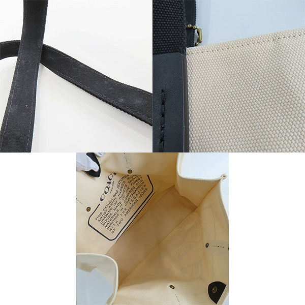 実際に弊社で買取させて頂いたCOACH/コーチ KEITH HARING/キースへリング Disney/ディズニー ミッキー トートバッグ レザーマスコット付の画像 4枚目