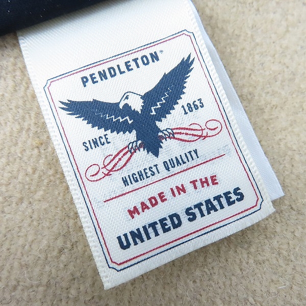 実際に弊社で買取させて頂いたPENDLETON/ペンドルトン クロスロード クイーンサイズ ベッドブランケットの画像 3枚目