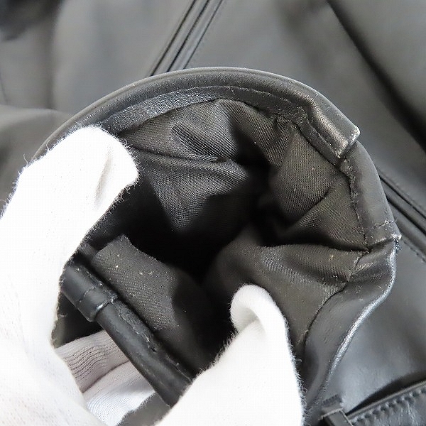 実際に弊社で買取させて頂いたPERFECTO by Schott/パーフェクト バイ ショット ダブルライダースジャケット/38の画像 6枚目