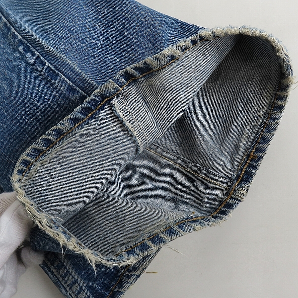 実際に弊社で買取させて頂いたLevi's/リーバイス 刻印8 オレンジタブ スモールe デニムパンツの画像 9枚目