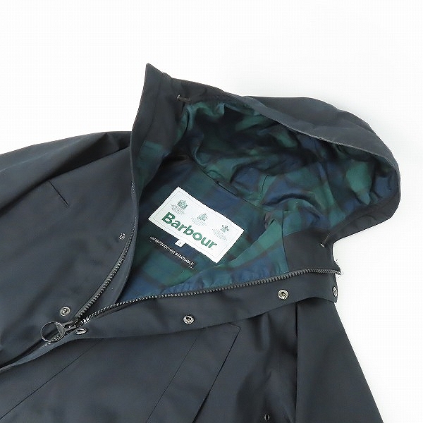 実際に弊社で買取させて頂いたBarbour/バブアー マウンテンパーカ 2102158 ブラック/Sの画像 2枚目