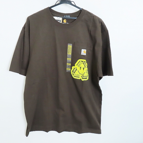 実際に弊社で買取させて頂いた【未使用】Carhartt×Penthouse Casino/カーハート×ペントハウスカジノ Tシャツ ブラウン K87DKB/L