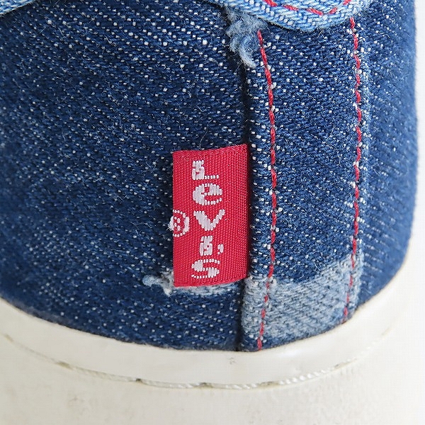 実際に弊社で買取させて頂いたNIKE/ナイキ LEVI'S/リーバイス AIR FORCE 1 HIGH カスタムシューズ/CJ4383-994/27の画像 6枚目