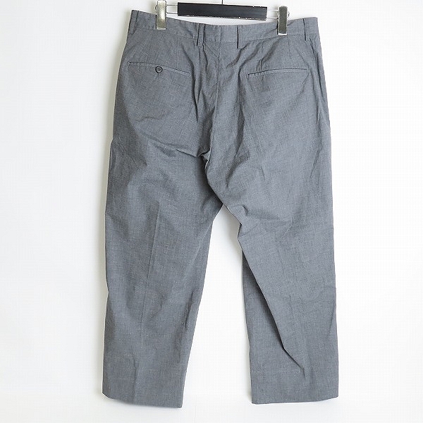 実際に弊社で買取させて頂いたBEAUTY&YOUTH UNITED ARROWS/ビューティーアンドユース T/C ストレッチ ワイド ノープリーツ パンツ 1214-139-5864/XLの画像 1枚目