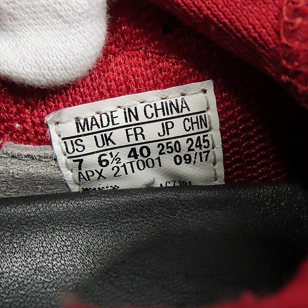 実際に弊社で買取させて頂いたY-3 Yohji Yamamoto×adidas/ワイスリー ヨウジヤマモト×アディダス ローカットスニーカーAC7191/KUSARI/25の画像 5枚目