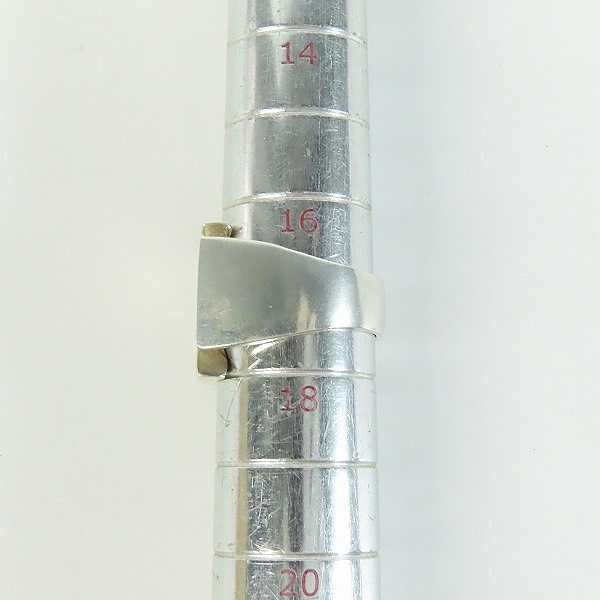 実際に弊社で買取させて頂いたCRAZY PIG/クレイジーピッグ クロス リング/指輪 17号の画像 7枚目