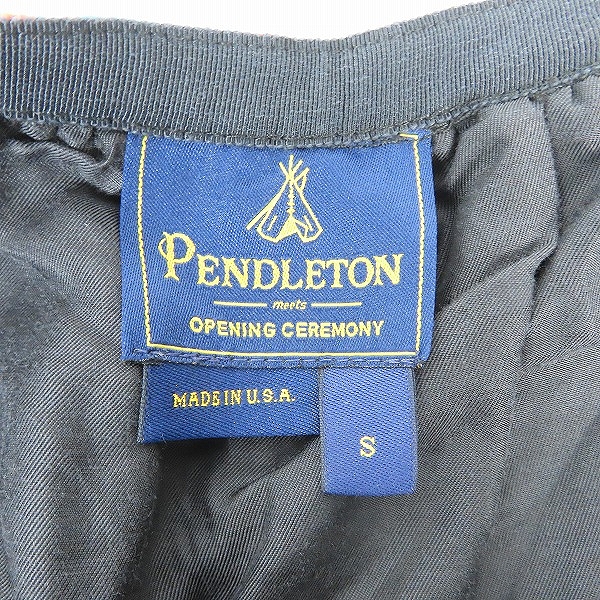 実際に弊社で買取させて頂いたOpening Ceremony x Pendleton/オープニングセレモニー × ペンドルトン USA製 スカート Sの画像 3枚目