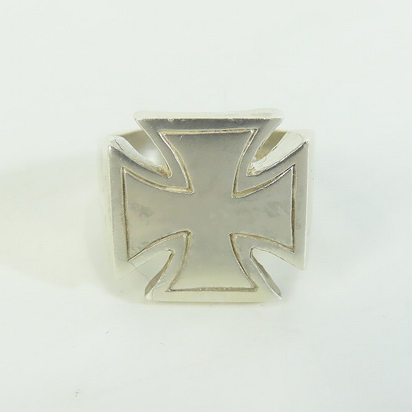 実際に弊社で買取させて頂いたCRAZY PIG/クレイジーピッグ クロス リング/指輪 17号の画像 1枚目