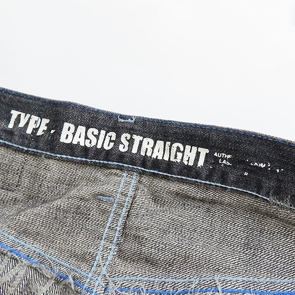 実際に弊社で買取させて頂いたNEIGHBORHOOD/ネイバーフッド S GLORY SAVAGE BASIC ヴィンテージ加工ストレートデニム 101DCNH-PTM12/Sの画像 4枚目