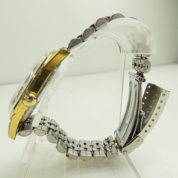 実際に弊社で買取させて頂いたSEIKO/セイコー 近畿日本鉄道 勤続25年記念 手巻き 腕時計 6602-9981の画像 1枚目