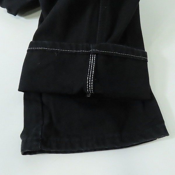 実際に弊社で買取させて頂いたDickies/ディッキーズ ダック地 ワークパンツ ブラック /32の画像 5枚目