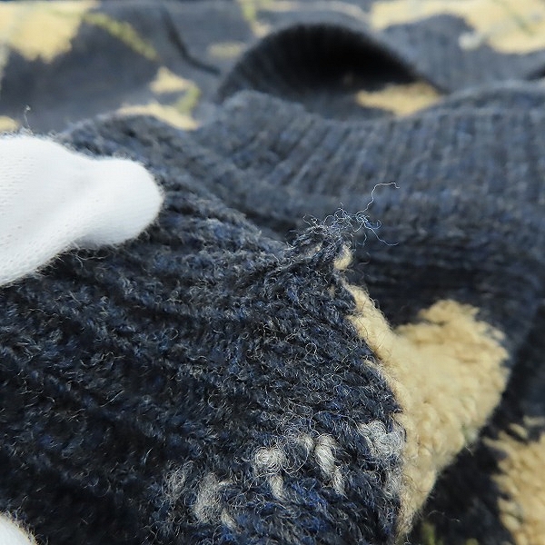 実際に弊社で買取させて頂いたGIORGIO ARMANI/ジョルジオアルマーニ/ニットベスト/50の画像 4枚目