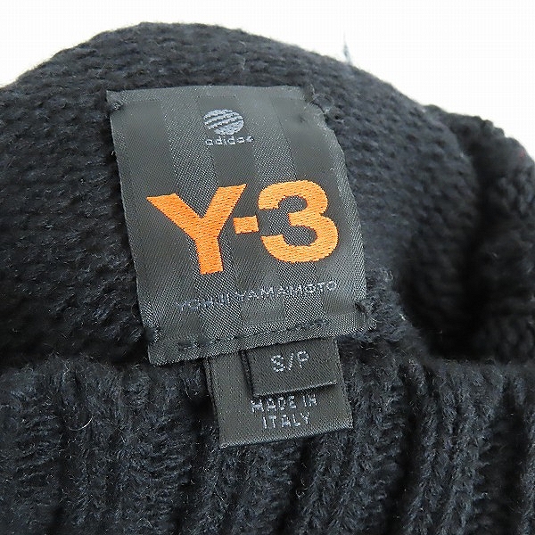 実際に弊社で買取させて頂いたY-3/ワイスリー アディダス×ヨウジヤマモオト ハイネック ポンチョ ニット 742700 AYW001/Sの画像 2枚目
