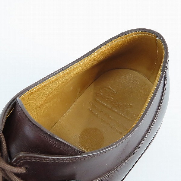 実際に弊社で買取させて頂いたParaboot/パラブーツ アヴィニョン/Avignon/Uチップレザーシューズ/8の画像 4枚目