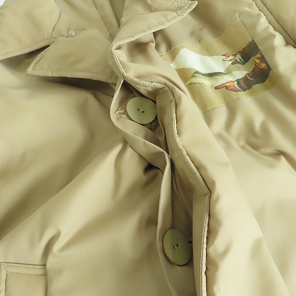 実際に弊社で買取させて頂いたUNDERCOVER/アンダーカバー A.BORREMANS/ミヒャエルボレマンス 中綿ステンカラーコート UCR4304-4/2の画像 2枚目