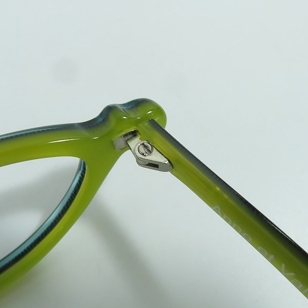 実際に弊社で買取させて頂いたAnne et Valentin/アンバレンタイン FAT 7R メガネフレームの画像 5枚目