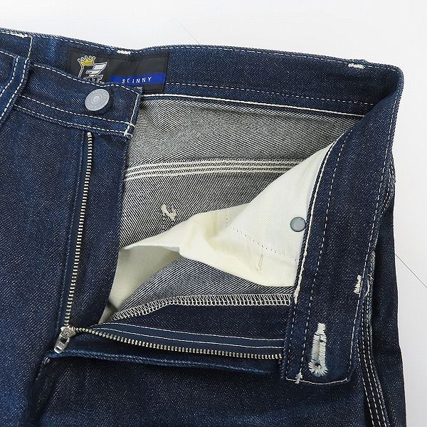 実際に弊社で買取させて頂いたFAT/エフエーティー  デニムパンツ F30001-PN19-AKAB SKINNYの画像 3枚目