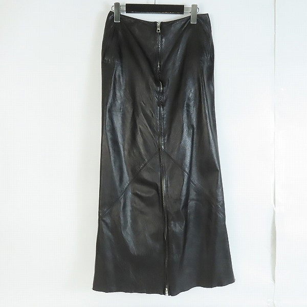 実際に弊社で買取させて頂いたJean Paul GAULTIER FEMME/ジャンポールゴルチエ ファム 2WAY レザーロングスカート ワイドパンツ/40の画像 6枚目
