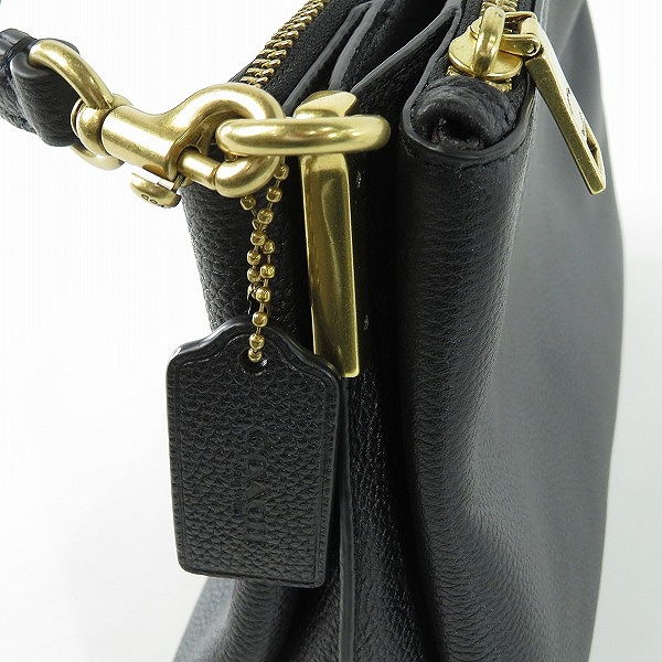 実際に弊社で買取させて頂いたCOACH/コーチ C4645 2WAY ハンドバッグ レザー レディースの画像 6枚目