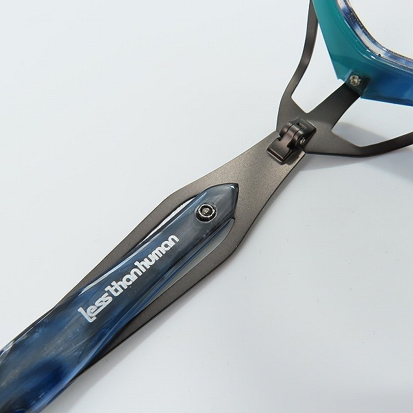 実際に弊社で買取させて頂いたLESS THAN HUMAN/レスザンヒューマン 眼鏡/メガネフレーム アイウェア Clockwork.o/クロックワーク 2020Sの画像 5枚目