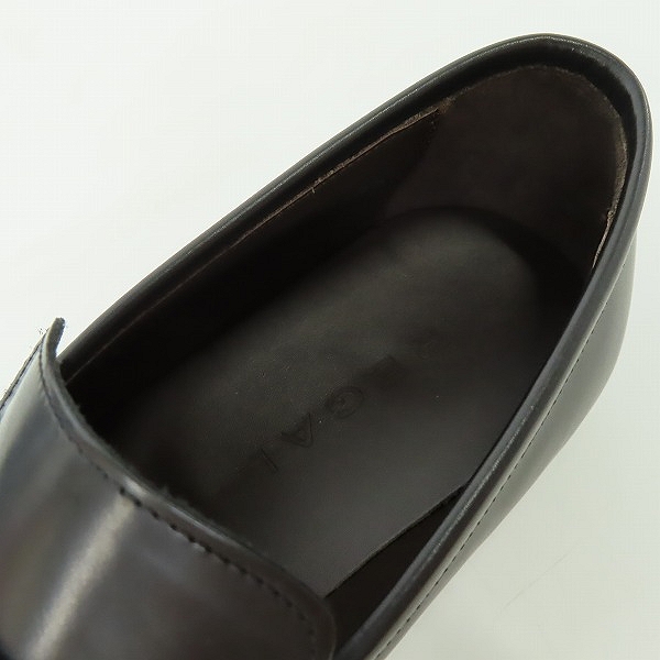 実際に弊社で買取させて頂いたREGAL/リーガル レザー ローファー Y920/24.5aの画像 4枚目