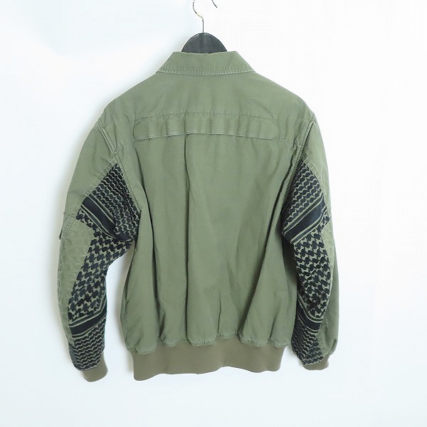 実際に弊社で買取させて頂いたNEIGHBORHOOD/ネイバーフッド 2020 HELICREW.SMG/C-JKT/ヘリクルージャケット/201AQNH-JKM04/Mの画像 1枚目