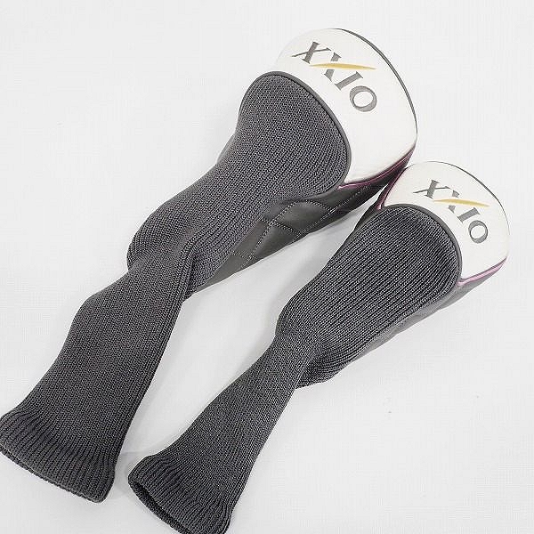 実際に弊社で買取させて頂いたDUNLOP/ダンロップ XXIO 10/ゼクシオ テン レディース 1ｗ/4ｗ/7w/H6 ウッド用ヘッドカバー 4点セットの画像 3枚目