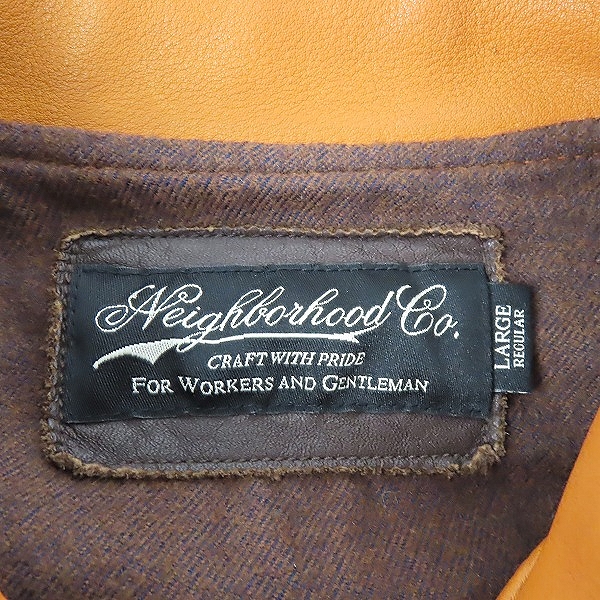 実際に弊社で買取させて頂いたNEIGHBORHOOD/ネイバーフッド 15AW HERON/CL-JKT 152SZNH-JKM01/Lの画像 2枚目