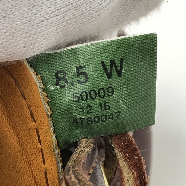 実際に弊社で買取させて頂いたTimberland/ティンバーランド レザー デッキシューズ 50009 8.5の画像 6枚目