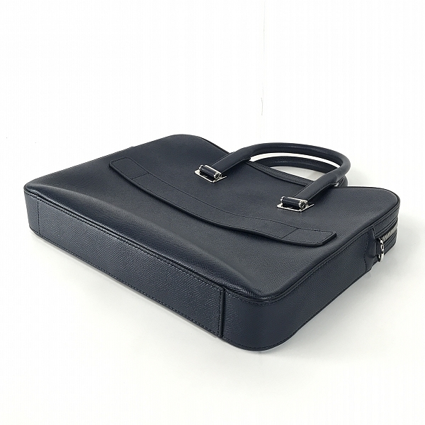 実際に弊社で買取させて頂いた【ギャラ付き】dunhill/ダンヒル  カドガン レザースリムドキュメントケース/ブリーフケース l3zc3bnの画像 2枚目