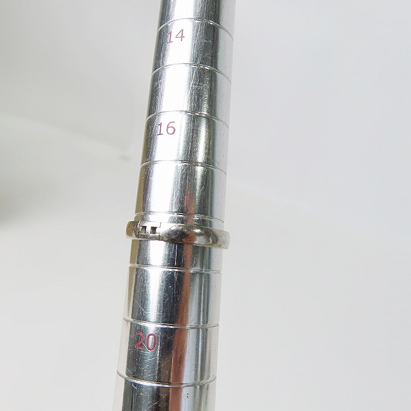 実際に弊社で買取させて頂いたHERMES/エルメス AU750/K18WG/ホワイトゴールド エヴァー ヘラクレス リング/指輪 59/18.5号の画像 8枚目