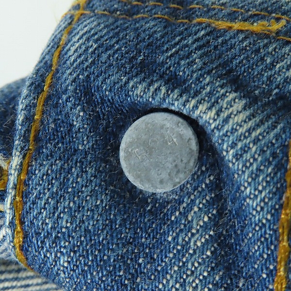 実際に弊社で買取させて頂いたLevis/リーバイス 1501-0117 80's 刻印524 スモールe ボタンフライ デニムパンツ W30L38の画像 5枚目