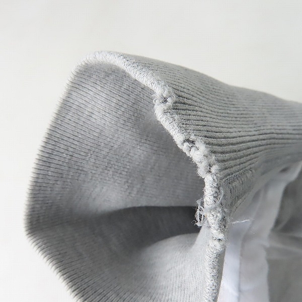 実際に弊社で買取させて頂いたLOOPWHEELER×BEAMS+/ループウィラー×ビームスプラス ジップアップ パーカー グレー Sの画像 8枚目